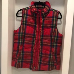 Lands End down vest